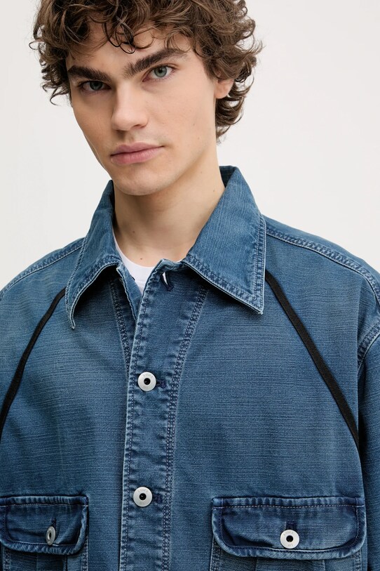 G-Star geacă jeans bleumarin D26165.D491