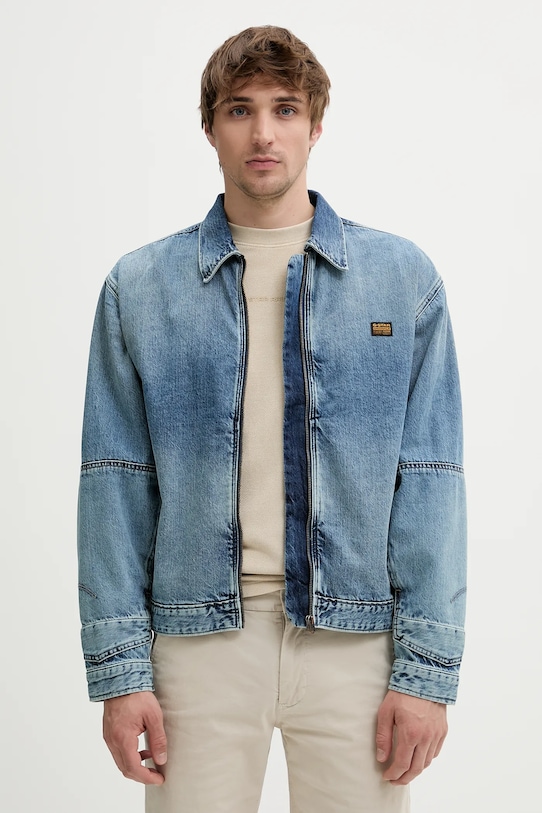 G-Star geacă jeans necaptusit albastru D26335.D536