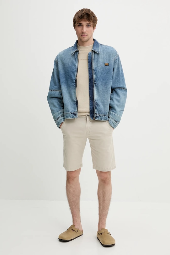 G-Star geacă jeans D26335.D536 albastru SS25