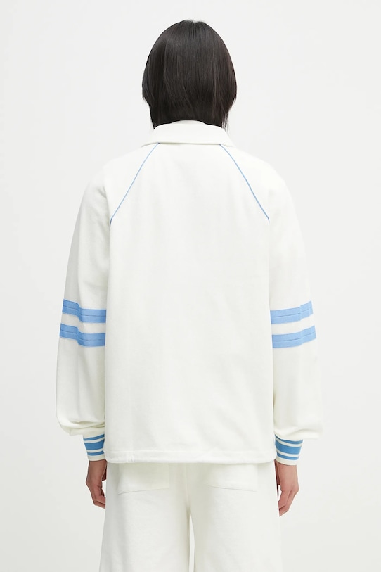 Odzież Drôle de Monsieur bluza bawełniana Le Veste AprËs-sport G.JT227.CO162.OW biały