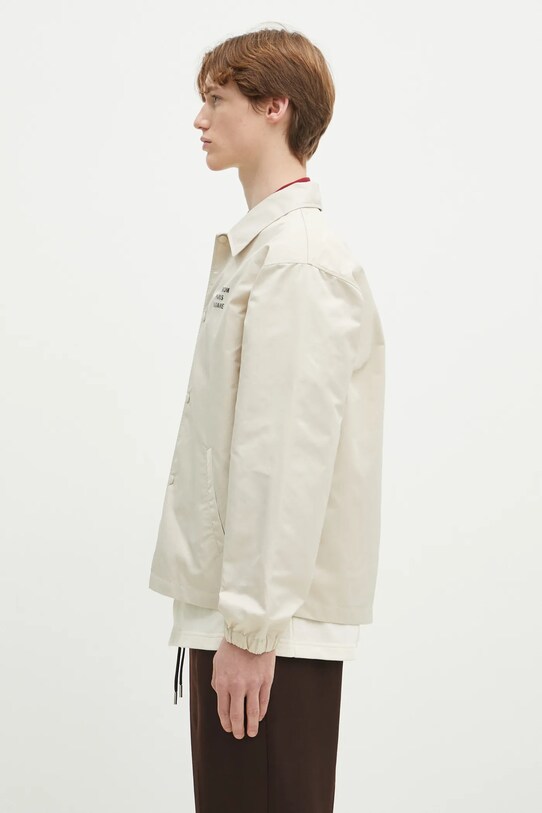 Яке Drôle de Monsieur La Veste Slogan PERM.JT183.PA014.MT бежов SS25