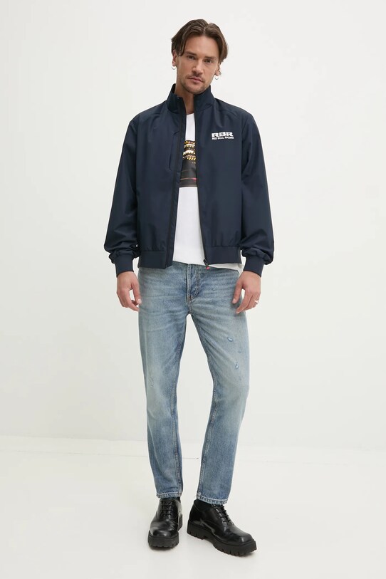 Куртка Red Bull Racing x Pepe Jeans MARINA WINDBREAKER RM400012 темно-синій SS25
