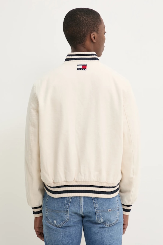 Oblečení Bomber bunda Tommy Jeans DM0DM21092 béžová