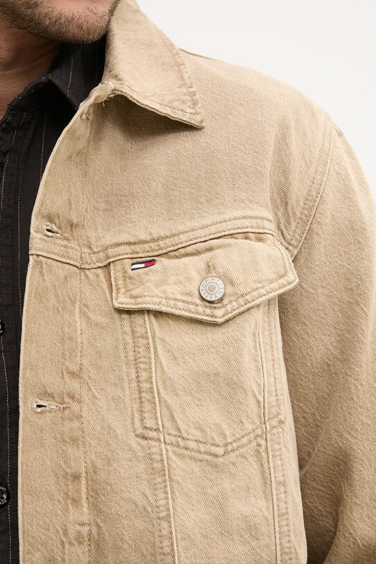 Джинсовая куртка Tommy Jeans DM0DM21857 зелёный