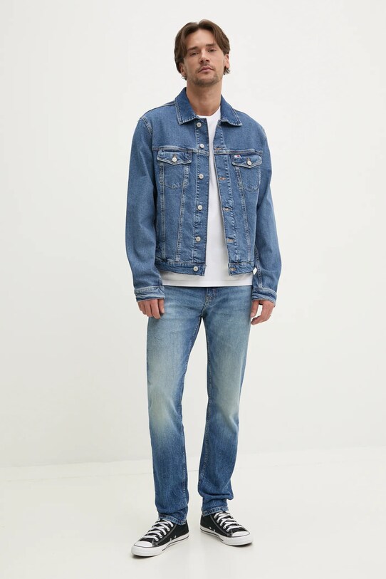 Джинсовая куртка Tommy Jeans DM0DM21047 тёмно-синий SS25