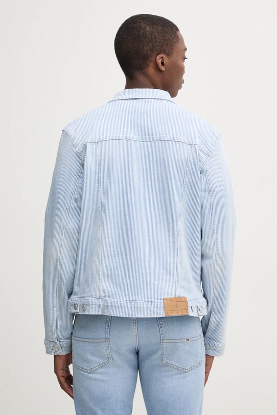 Odzież Tommy Jeans kurtka jeansowa DM0DM21048 niebieski