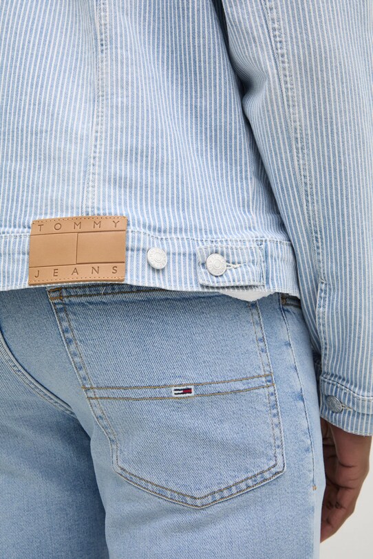 Tommy Jeans kurtka jeansowa DM0DM21048 niebieski