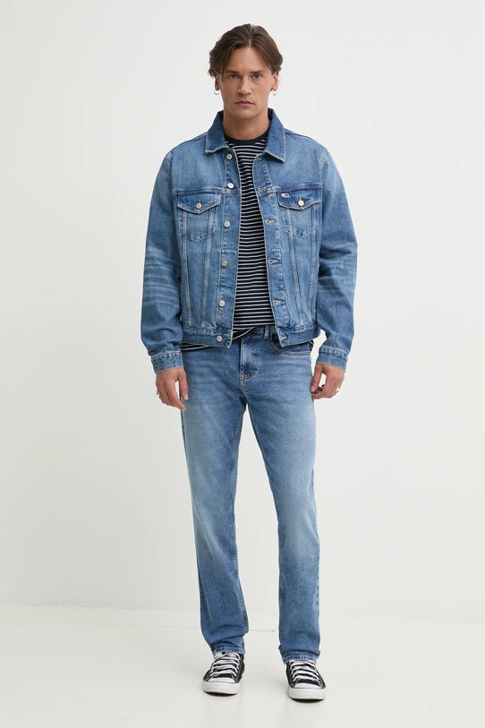 Джинсовая куртка Tommy Jeans DM0DM21860 голубой SS25