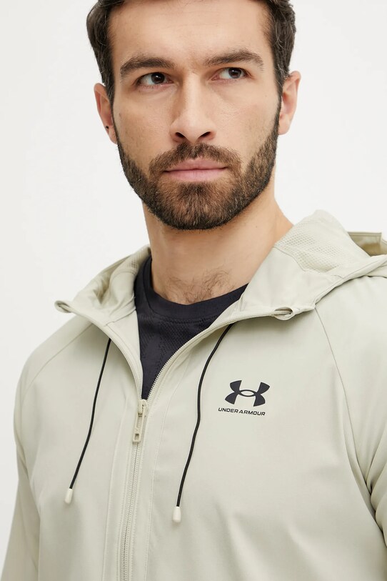 Under Armour windbreaker Vibe bej 6003001