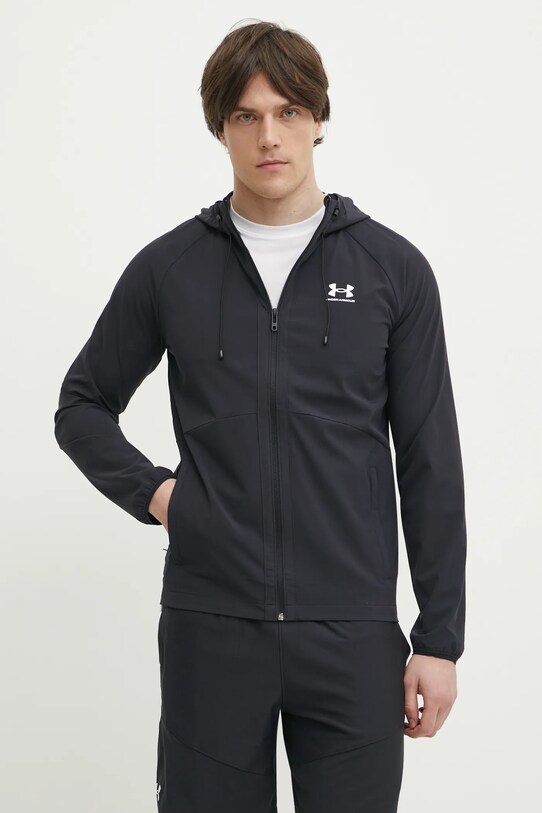 Under Armour windbreaker Vibe necaptusit negru 6003001