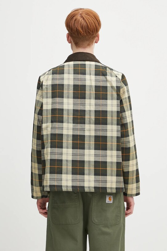 Barbour geacă cu două fețe Barbour OS Reversible Transporter Casual MCA0963 verde