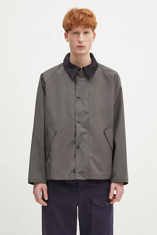 Двусторонняя куртка Barbour Barbour OS Reversible Transporter Casual остальные серый MCA0963