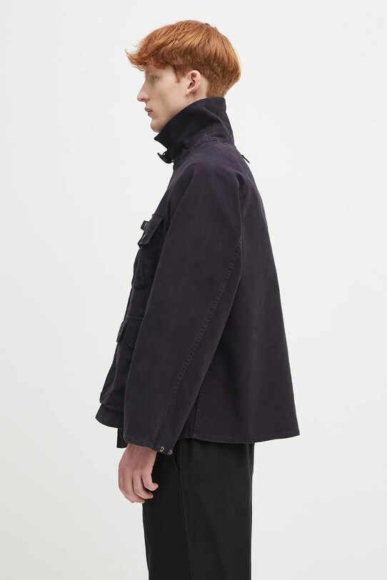 Barbour jachetă de bumbac Barbour Modified Dryfly Casual Jacket MCA1036 bleumarin SS25