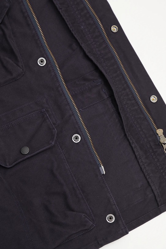 Barbour jachetă de bumbac Barbour Modified Dryfly Casual Jacket MCA1036 bleumarin