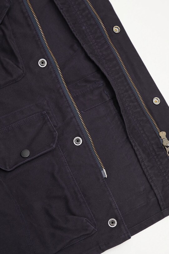 Barbour jachetă de bumbac Barbour Modified Dryfly Casual Jacket MCA1036 bleumarin