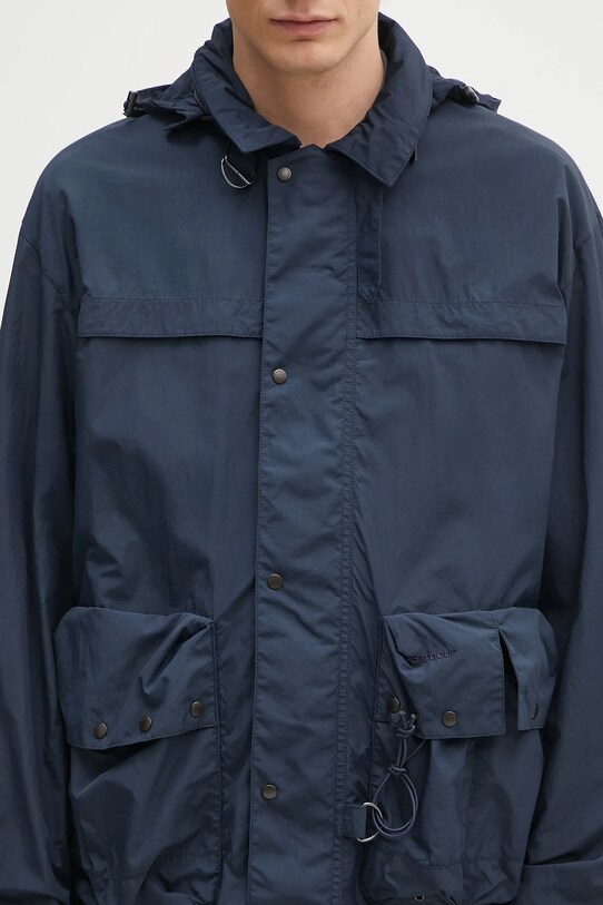 Bunda Barbour Barbour Modified Durham Showerproof Jacket tmavomodrá MSP0133