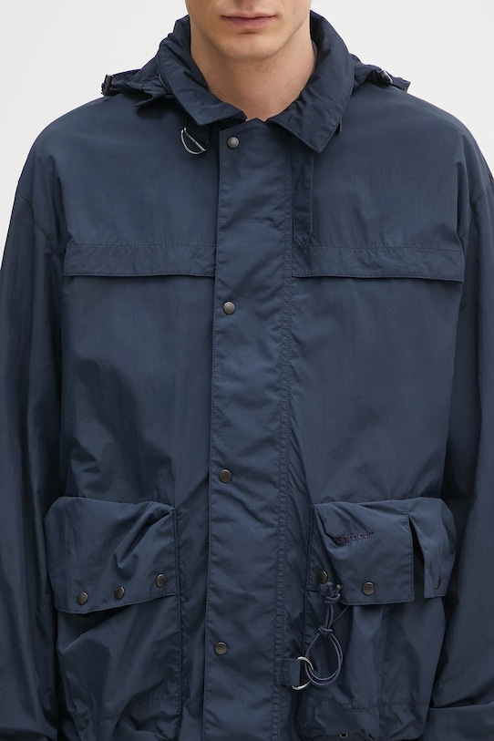 Barbour jacket Barbour Modified Durham Showerproof Jacket navy MSP0133