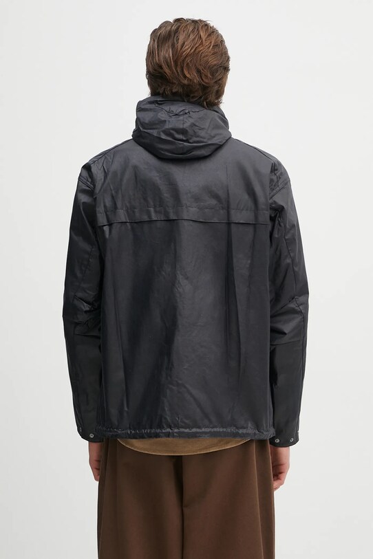 Odzież Barbour kurtka Barbour Modified Durham Wax Jacket MWX2448 granatowy