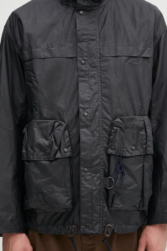 Jakna Barbour Barbour Modified Durham Wax Jacket mornarsko plava MWX2448