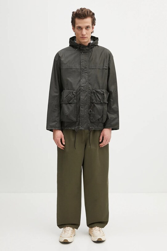 Barbour kurtka Barbour Modified Durham Wax Jacket MWX2448
