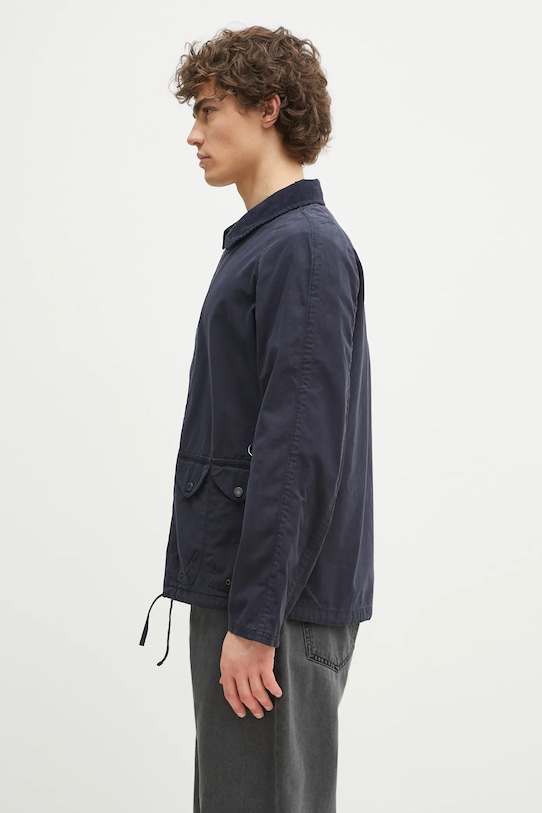 Barbour giacca Barbour Utility Casual Chore Jacket MCA1026 blu navy SS25