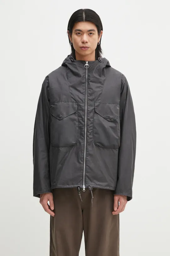Яке Barbour Barbour Utility Sapper Wax Jacket без изолация сив MWX2445