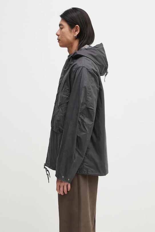 Jakna Barbour Barbour Utility Sapper Wax Jacket MWX2445 siva SS25