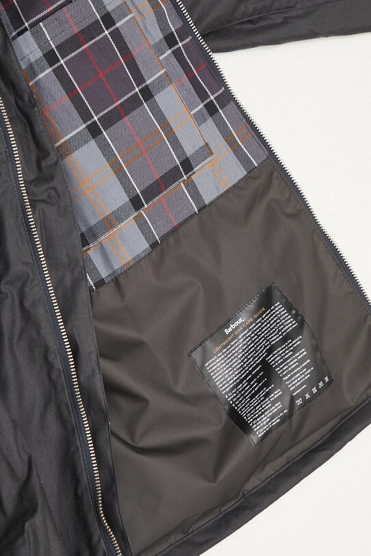 Barbour geacă Barbour Utility Sapper Wax Jacket MWX2445 gri