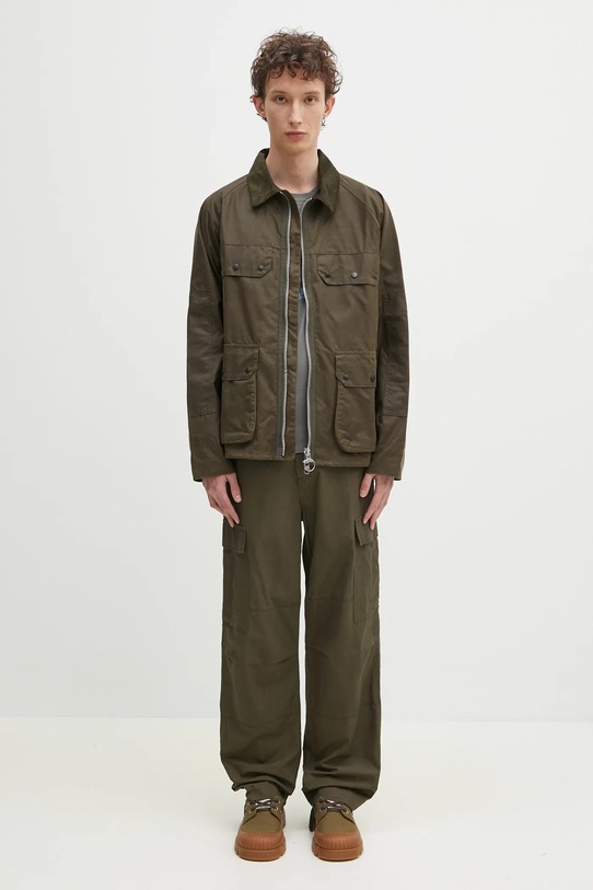Barbour geaca Barbour Re-Engineered Short Bedale Wax Jacket MWX2446