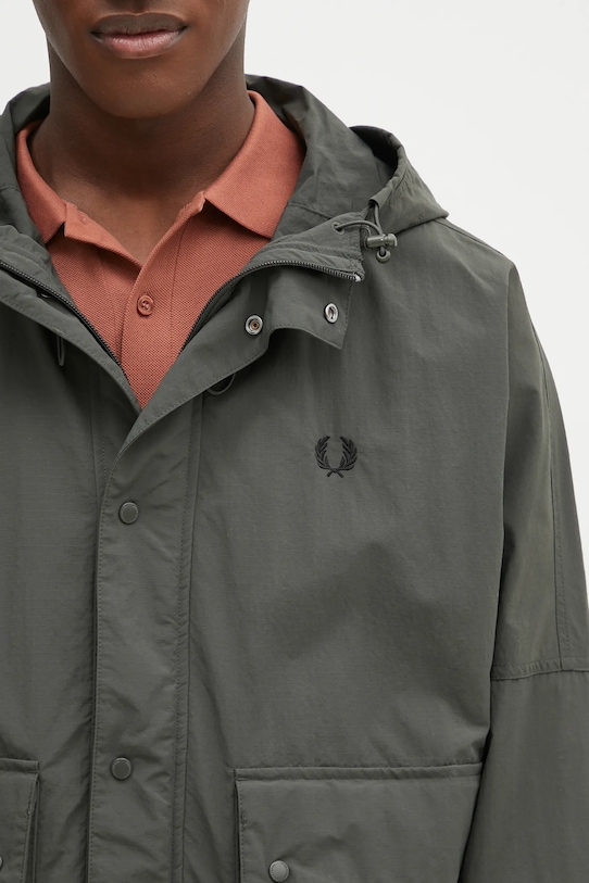 Fred Perry giacca verde J8572.638