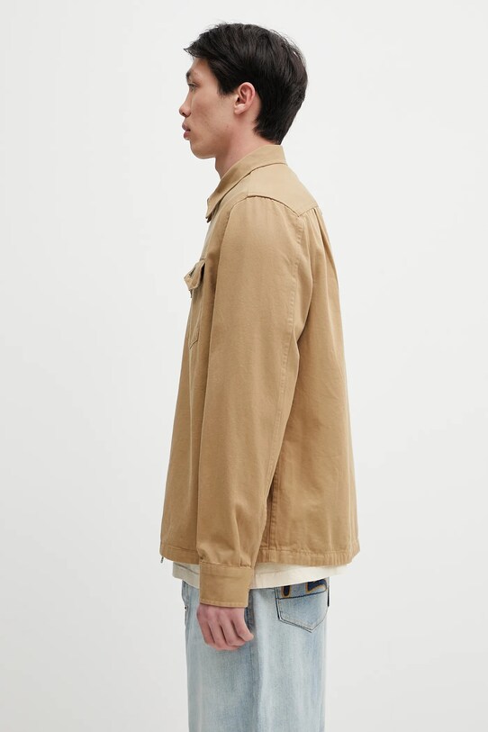 Fred Perry cotton jacket M9833.363 green SS25