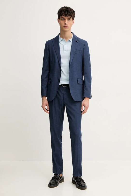 Вовняний піджак Tommy Hilfiger SQTHL6506.SQTH402 темно-синій SS25
