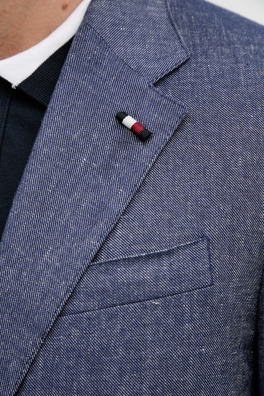 Ленено сако Tommy Hilfiger SQTHL5965.SQTH503 тъмносин