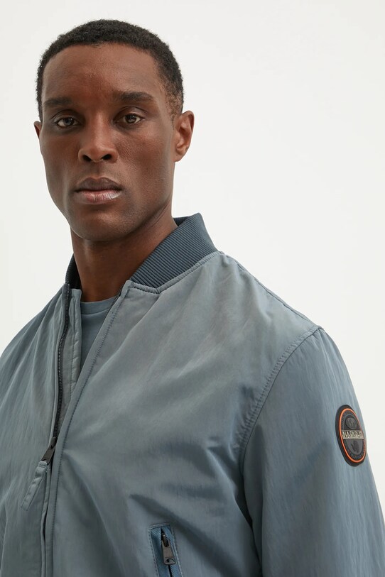 Μπουφάν bomber Napapijri A-Montale μπλε NP0A4ICNG1Y1