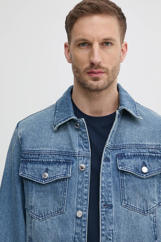 Michael Kors geaca jeans CR5900PFAU albastru