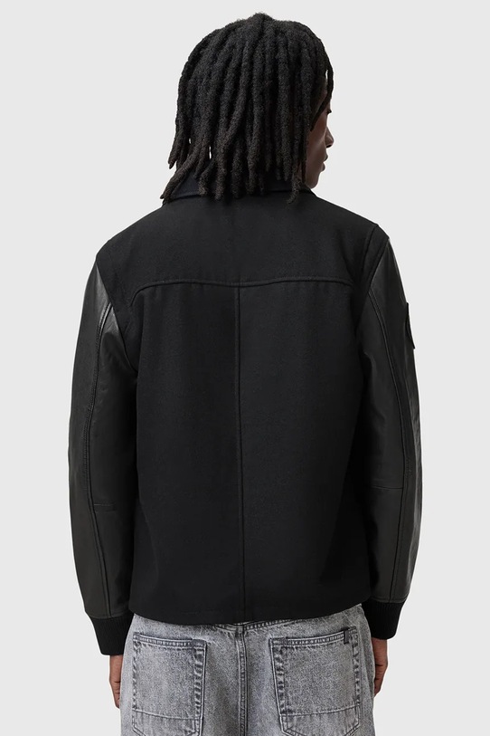 AllSaints geaca bomber WARRENTON M011LC negru