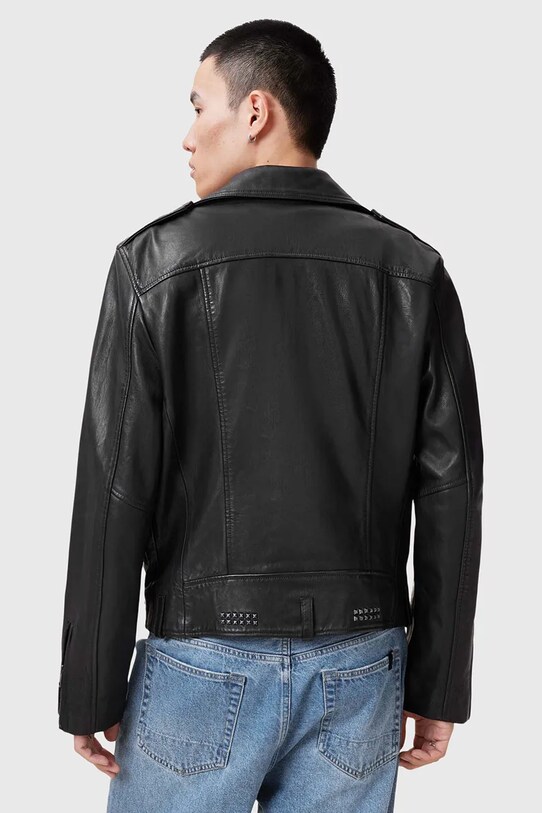 AllSaints geaca RONNET negru M016LC