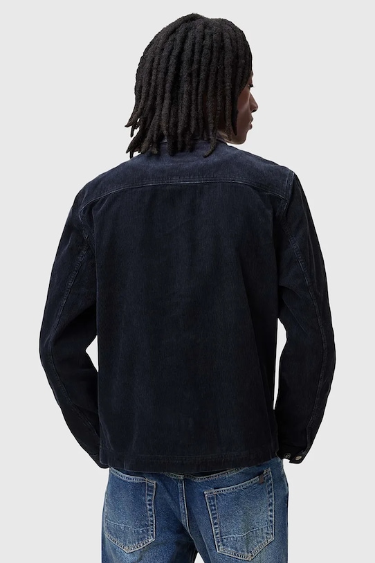 AllSaints kurtka sztruksowa ROTHWELL M016OC granatowy
