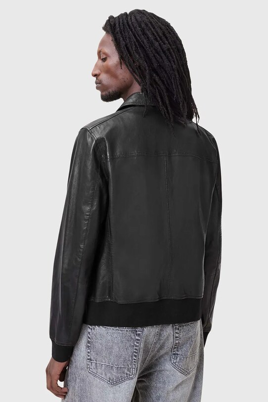 Шкіряна куртка AllSaints GEN чорний M017LC