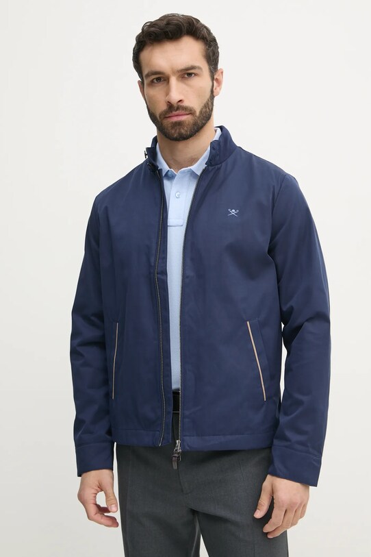 Hackett London geaca necaptusit bleumarin HM403316