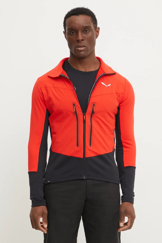 Outdoor jakna Salewa Ortles Planet friendly crvena 00.0000028724