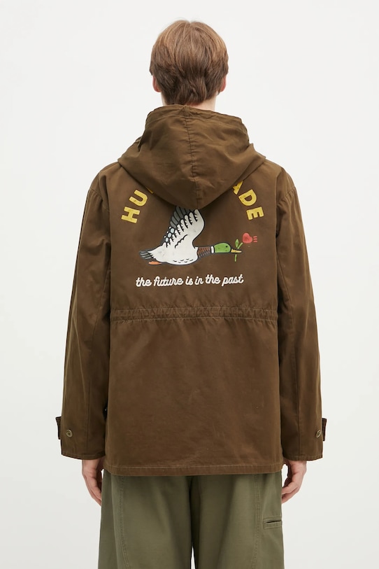 Oblečenie Bunda Human Made Mountain Parka HM29JK025 zelená