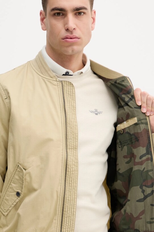 Bavlněná bomber bunda Aeronautica Militare AB2216CT3501