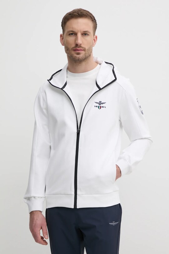 Aeronautica Militare bluza imprimeu alb AF497F559