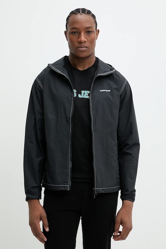 Guess Jeans cu captuseala negru M5GL29.WH8N2