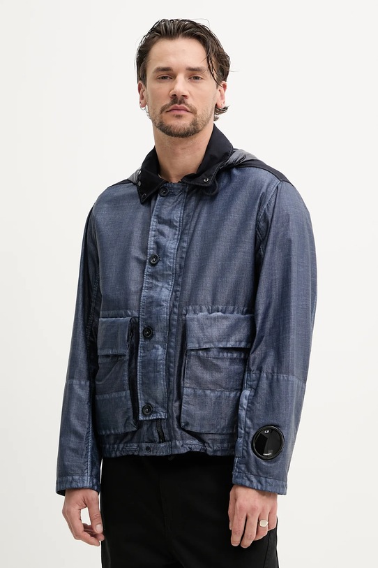 C.P. Company rövid kabát nem bélelt sötétkék 18CMOW224A110318G