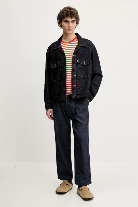 Τζιν μπουφάν Levi's EMBARCADERO STATION JKT 0010P σκούρο μπλε SS25