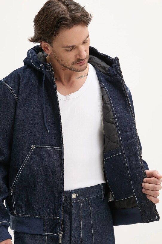 Dickies geaca jeans bleumarin DK0A4ZAPRIN1