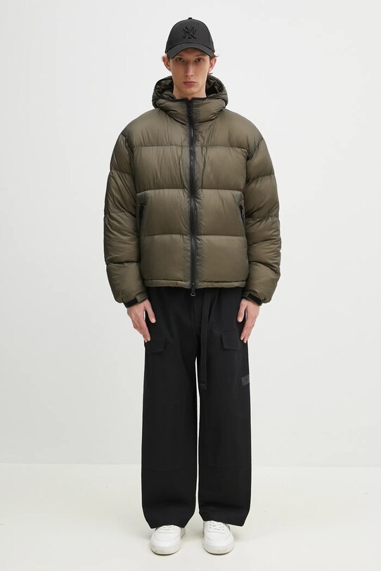MKI MIYUKI ZOKU kurtka Translucent Bubble Jacket TRANSLUCENT.BUBBLE.GR zielony