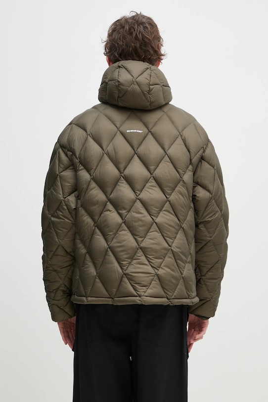 Abbigliamento MKI MIYUKI ZOKU piumino Translucent Diamond Bubble TRANSLUCENT.DIAMOND.BU. verde